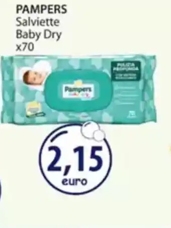 Acqua & Sapone PAMPERS Salviette Baby Dry x70 offerta