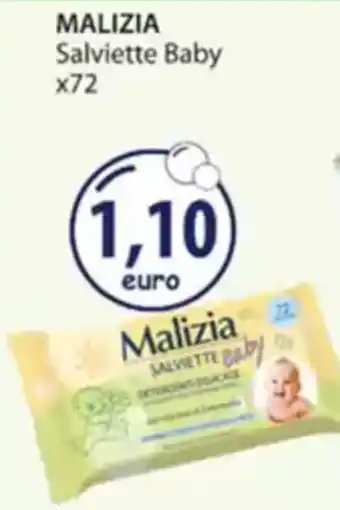 Acqua & Sapone MALIZIA Salviette Baby x72 offerta