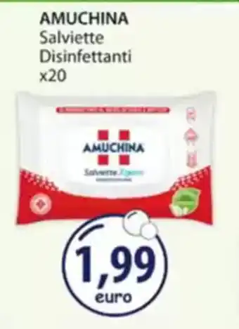 Acqua & Sapone AMUCHINA Salviette Disinfettanti x20 offerta