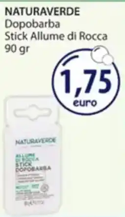 Acqua & Sapone NATURAVERDE Dopobarba Stick Allume di Rocca offerta