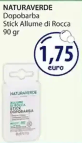 Acqua & Sapone NATURAVERDE Dopobarba Stick Allume di Rocca offerta