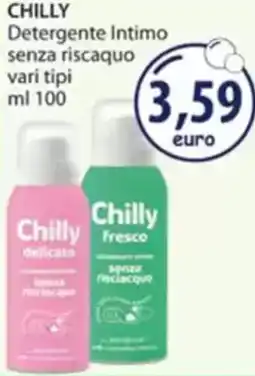 Acqua & Sapone CHILLY Detergente Intimo senza riscaquo vari tipi offerta