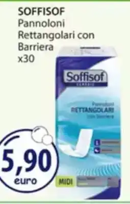 Acqua & Sapone SOFFISOF Pannoloni Rettangolari con Barriera x30 offerta