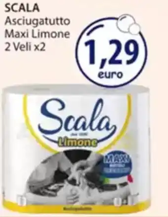 Acqua & Sapone SCALA Asciugatutto Maxi Limone 2 Veli x2 offerta