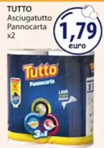 Acqua & Sapone TUTTO Asciugatutto Pannocarta x2 offerta