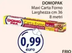 Acqua & Sapone DOMOPAK Maxi Carta Forno Larghezza offerta