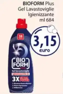 Acqua & Sapone BIOFORM Plus Gel Lavastoviglie Igienizzante offerta