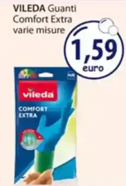 Acqua & Sapone VILEDA Guanti Comfort Extra varie misure offerta