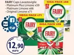 Acqua & Sapone FAIRY Caps Lavastoviglie offerta