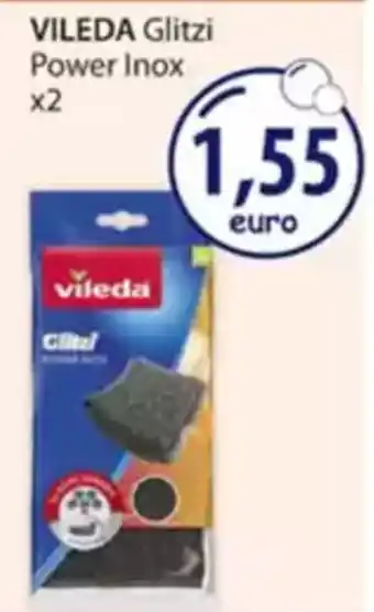 Acqua & Sapone VILEDA Glitzi Power Inox x2 offerta