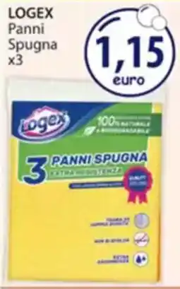 Acqua & Sapone LOGEX Panni Spugna x3 offerta