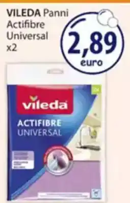 Acqua & Sapone VILEDA Panni Actifibre Universal x2 offerta