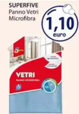 Acqua & Sapone SUPERFIVE Panno Vetri Microfibra offerta