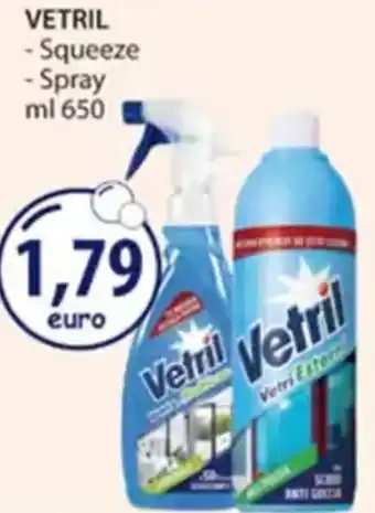 Acqua & Sapone VETRIL -Squeeze -Spray offerta