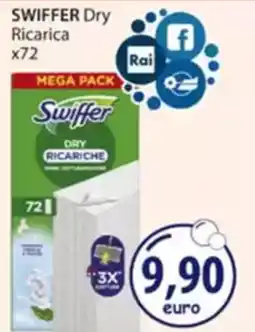 Acqua & Sapone SWIFFER Dry Ricarica x72 offerta