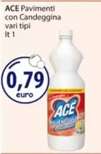 Acqua & Sapone ACE Pavimenti con Candeggina vari tipi offerta