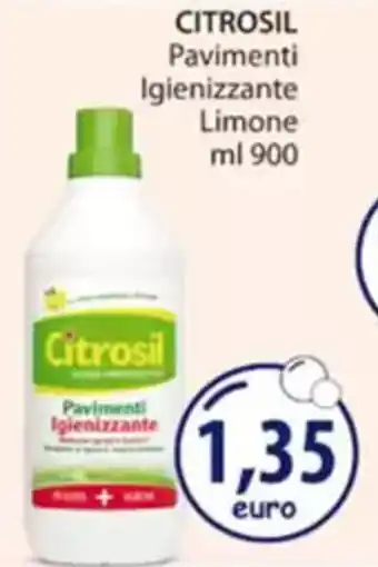 Acqua & Sapone CITROSIL Pavimenti Igienizzante Limone offerta