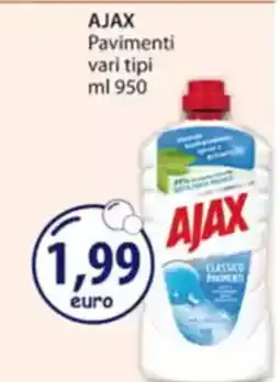 Acqua & Sapone AJAX Pavimenti vari tipi offerta