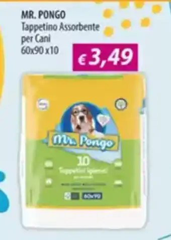 Acqua & Sapone MR. PONGO Tappetino Assorbente per Cani offerta