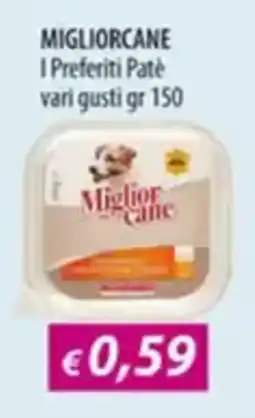 Acqua & Sapone MIGLIORCANE I Preferiti Patè vari gusti offerta