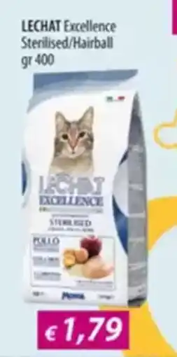 Acqua & Sapone LECHAT Excellence Sterilised/Hairball offerta