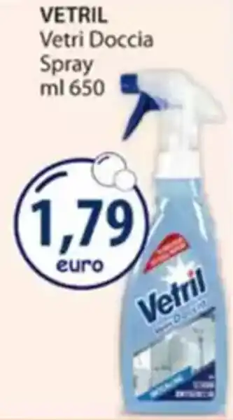 Acqua & Sapone VETRIL Vetri Doccia Spray offerta