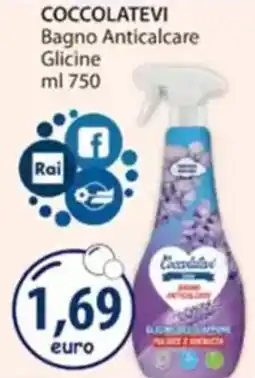 Acqua & Sapone COCCOLATEVI Bagno Anticalcare Glicine offerta