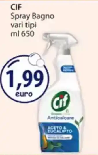 Acqua & Sapone CIF Spray Bagno vari tipi offerta