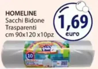 Acqua & Sapone HOMELINE Sacchi Bidone Trasparenti offerta