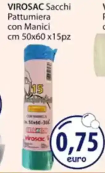 Acqua & Sapone VIROSAC Sacchi Pattumiera con Manici offerta