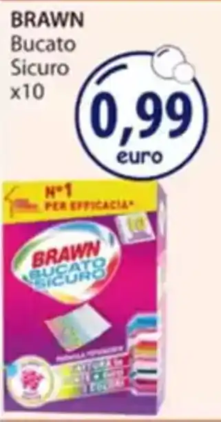 Acqua & Sapone BRAWN Bucato Sicuro x10 offerta