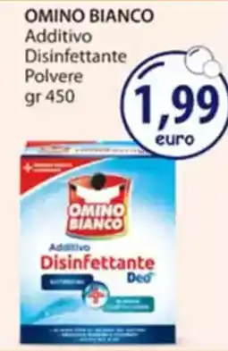 Acqua & Sapone OMINO BIANCO Additivo Disinfettante Polvere offerta