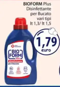 Acqua & Sapone BIOFORM Plus Disinfettante per Bucato vari tipi offerta