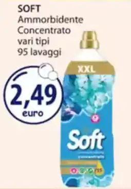 Acqua & Sapone SOFT Ammorbidente Concentrato vari tipi offerta