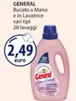 Acqua & Sapone GENERAL Bucato a Mano e in Lavatrice vari tipi offerta