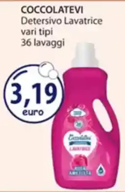 Acqua & Sapone COCCOLATEVI Detersivo Lavatrice vari tipi offerta