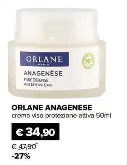 Il Tulipano ORLANE ANAGENESE crema viso protezione attiva offerta