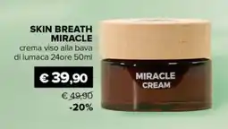 Il Tulipano SKIN BREATH MIRACLE crema viso alla bava di lumaca 24ore offerta