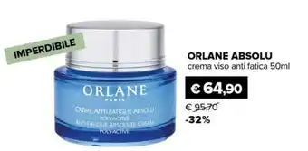 Il Tulipano ORLANE ABSOLU crema viso anti fatica offerta