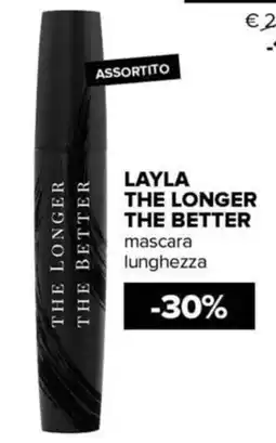 Il Tulipano LAYLA THE LONGER THE BETTER mascara lunghezza offerta