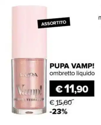 Il Tulipano PUPA VAMP! ombretto liquido offerta