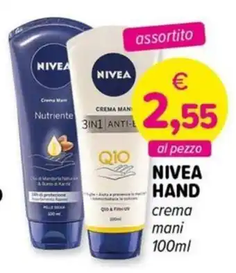 Il Tulipano NIVEA HAND crema mani offerta