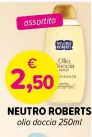 Il Tulipano NEUTRO ROBERTS olio doccia offerta