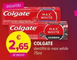 Il Tulipano COLGATE dentifricio max white offerta