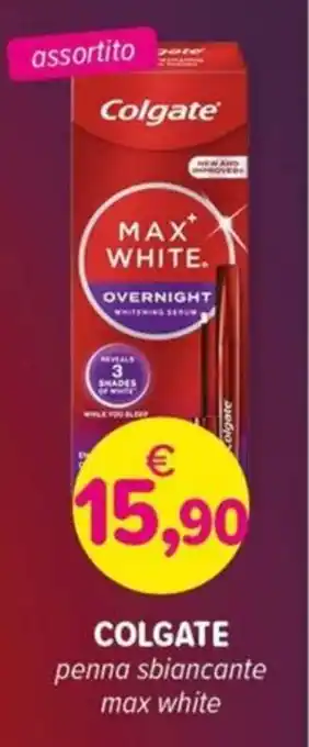 Il Tulipano COLGATE penna sbiancante max white offerta