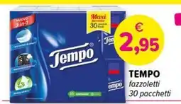 Il Tulipano TEMPO empo fazzoletti 30 pacchetti offerta