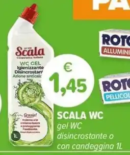 Il Tulipano SCALA WC gel WC disincrostante o con candeggina offerta