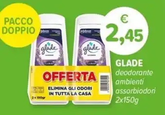 Il Tulipano GLADE deodorante ambienti assorbiodori offerta