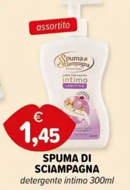 Il Tulipano SPUMA DI SCIAMPAGNA detergente intimo offerta