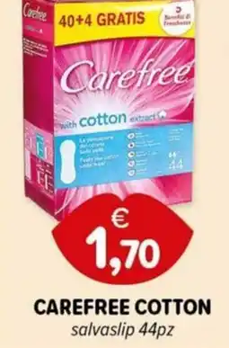 Il Tulipano CAREFREE COTTON salvaslip 44pz offerta